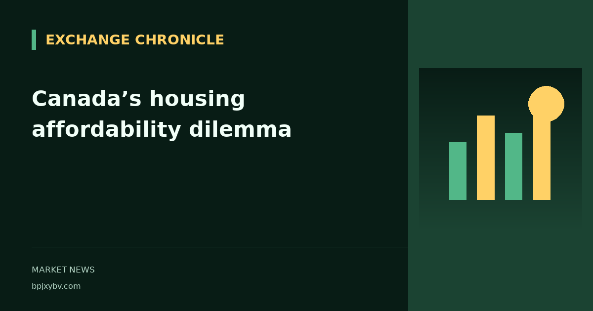 Canada’s housing affordability dilemma