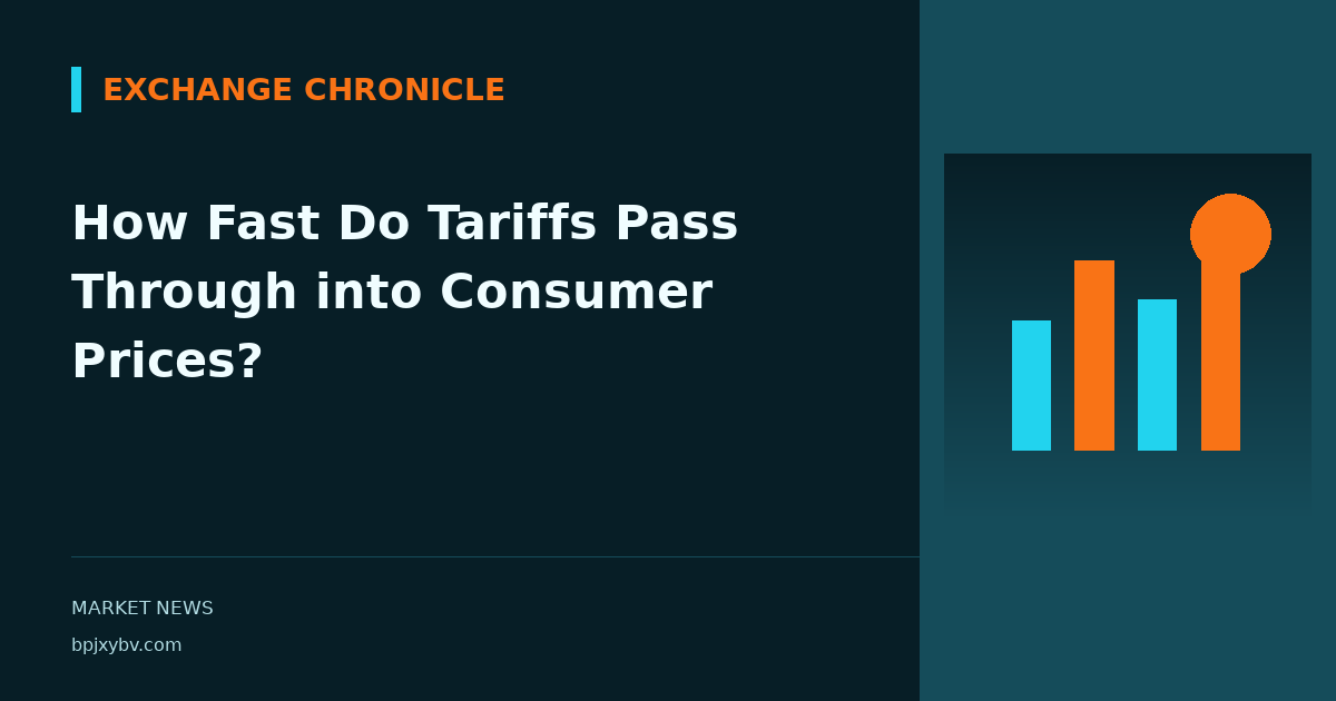 How Fast Do Tariffs Pass Through into Consumer Prices?